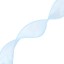 Organza ribbon 4 cm x 10 yards 15 Lt Blue