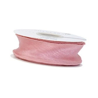 Organza ribbon 4 cm x 10 yards 06 Peony