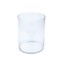 Glass transparent vase for flowers cylinder "Special" 20 x 25 cm