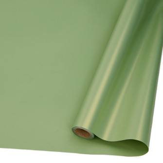 Matte mother-of-pearl film in a roll of 60 cm x 8 yards S.HJ-14 Emerald