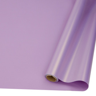 Matte mother-of-pearl film in a roll of 60 cm x 8 yards S.HJ-04 Lavender
