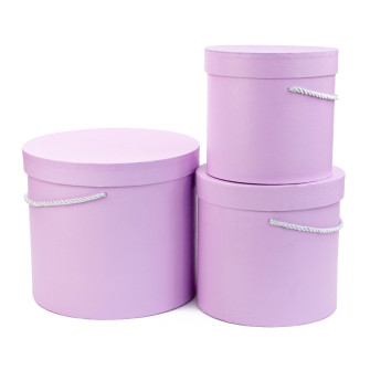 Set of kraft tubes 3 pcs 9118 lavender