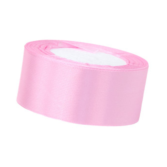 Satin ribbon 3,8cm x 25 yards Chinese rose