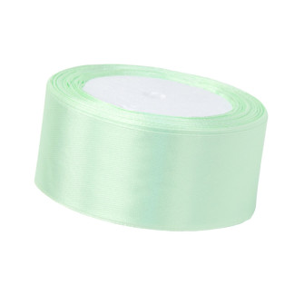 Satin ribbon 4cm x 25 yards Mint