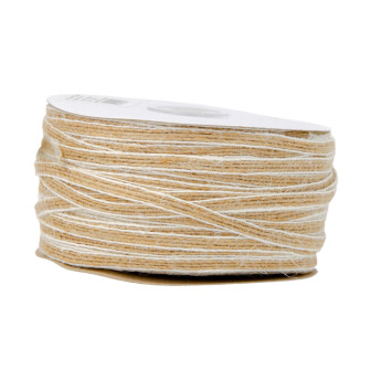 Jute ribbon 6 mm x 100 yards