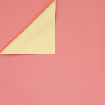 Matte double-sided film Rust + Beige