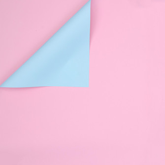Matte double-sided film Lt Pink + Lt Blue