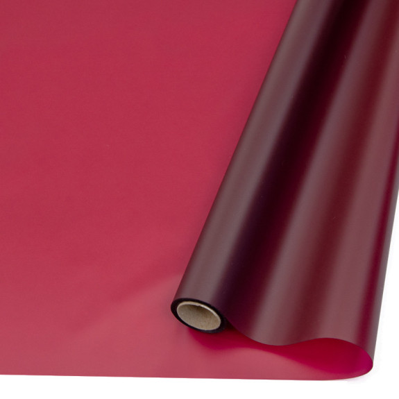 Matte film in a roll of 65 cm x 9 yards S.WM-04 Wine