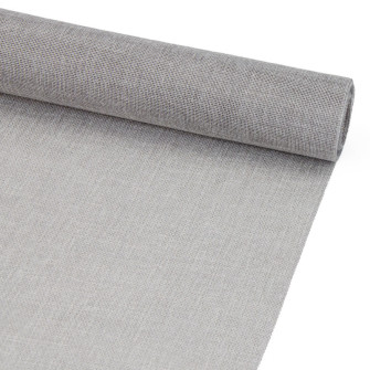 Burlap jute synthetic Gray