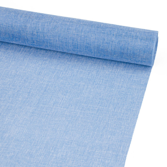 Burlap jute synthetic Blue