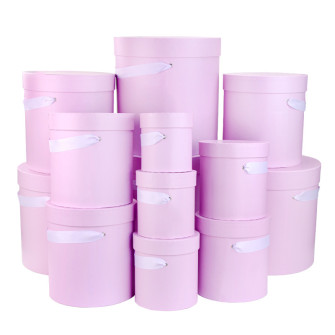 A set of tubes for flowers with 13 pcs Lilacs