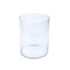 Glass transparent vase for flowers cylinder "Special" 20 x 30 cm