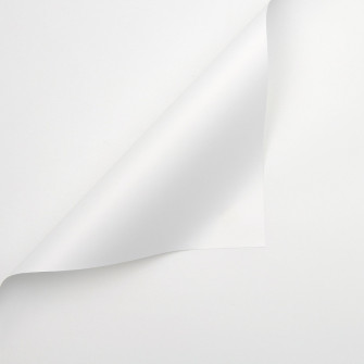 The film is opaque bilateral in a roll of 0.6 x 8 m P.OY-111 White