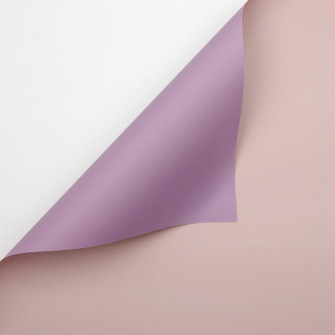 Film opaque bilateral in a roll of 0,6 x 8 m P.OY-031 Light Pink - Lilac