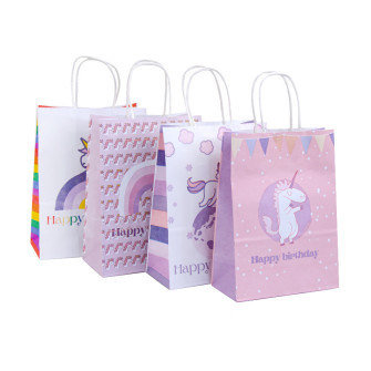 Paper package 16 x 22 x 8 cm "Unicorn"