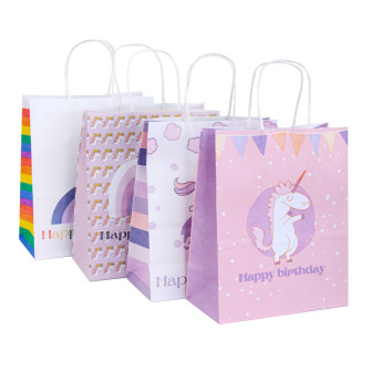 Paper package 22 x 27 x 11 cm "Unicorn"