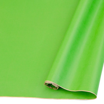Kraft paper double-sided in a roll of 70 cm x 8 m Green