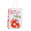 Paper package 22 x 27 x 11 cm "Merry Christmas on red"