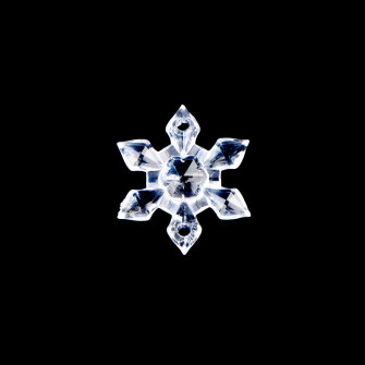 Acrylic decor "Snizhinka" small