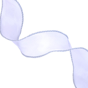 Лента из органзы 4см х 10м Lilac Mist