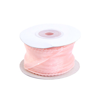 Organza ribbon 4cm x 10m Hot Pink