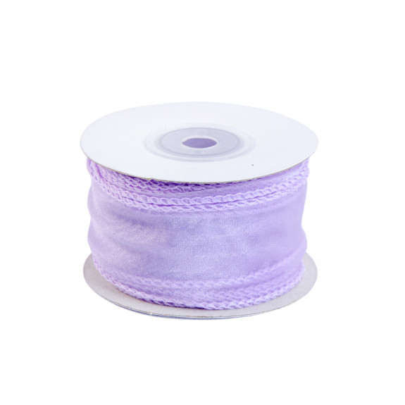 Лента из органзы 4см х 10м Lavender