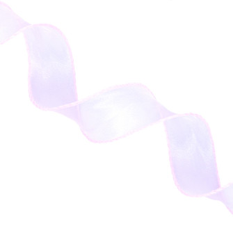 Лента из органзы 4см х 10м Lt Pink
