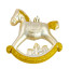 A set of Christmas decorations 6 pcs New Year attributes Golden