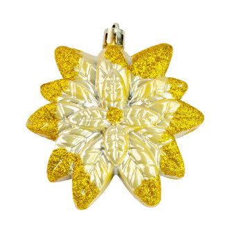 A set of Christmas decorations 6 pcs New Year attributes Golden