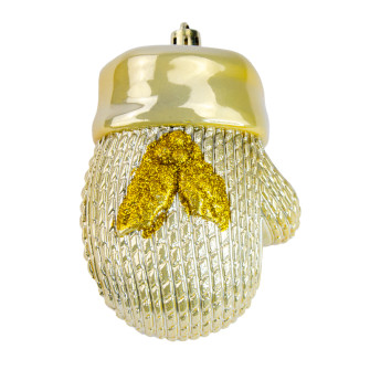 A set of Christmas decorations 6 pcs New Year attributes Golden
