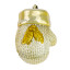 A set of Christmas decorations 6 pcs New Year attributes Golden