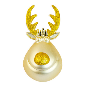 A set of Christmas decorations 6 pcs New Year attributes Golden