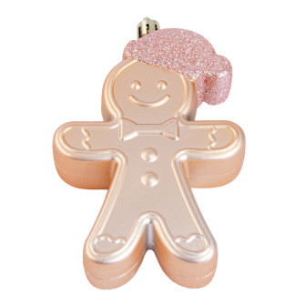 A set of Christmas decorations 6 pcs New Year's attributes Rose Gold