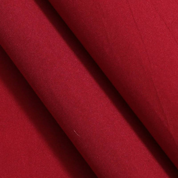 Пленка бархатная в листьях 012 Red