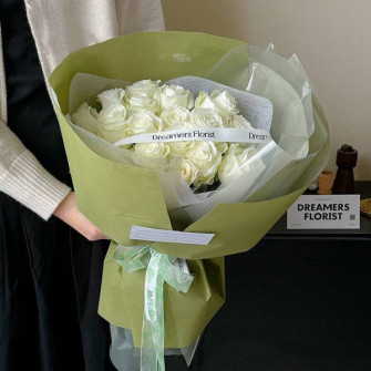 Пленка бархатная в листах 082 Green Mint