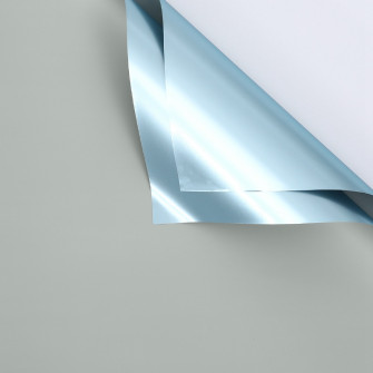 Double-sided metallized film 133 Tiffany Blue