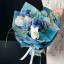Пленка двухсторонняя металлизированная 133 Tiffany Blue