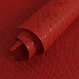 Embossed paper in sheets 14 Red