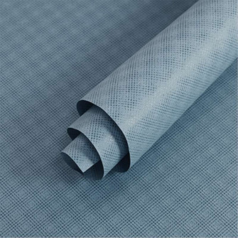 Embossed paper in sheets of 16 Columbia Blue