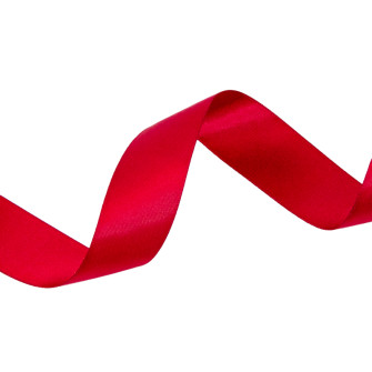 Double-sided satin ribbon 2.5cm x 50yards 789 Sherry