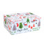 Set of 5 rectangular boxes "Jingle Bells"