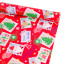 Christmas coated paper 70cm x 200cm in assortment