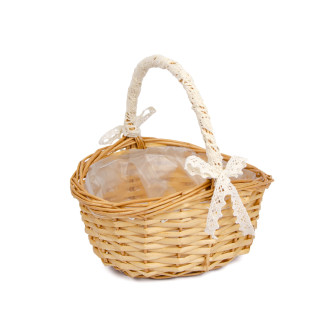 Oval basket natural