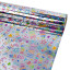 Metallic paper 70cm x 7m "Happy Birthday"