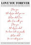 Пленка матовая в листах "Love You Forever" A111 White