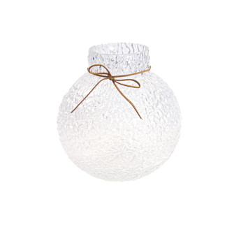 Flask round vase for flowers Texture Prozora Max