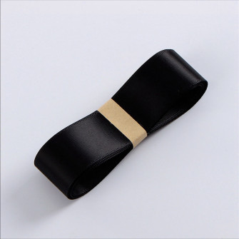 Satin stitch 25mm x 45yard 20 Black