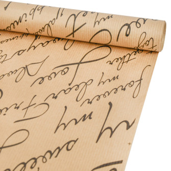 Paper Kraft 70cm x 7m "Sheet New" black