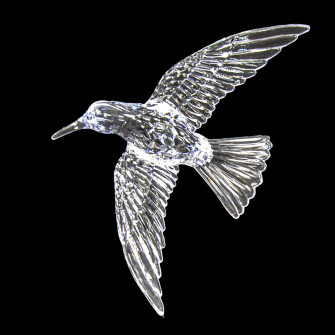 Acrylic decor "Hummingbird" 14cm