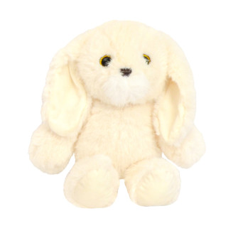 Polyester toy Bunny Robin white